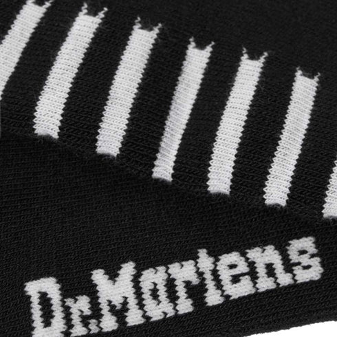 Dr Martens Socks Double Doc Sock Unisex Black White